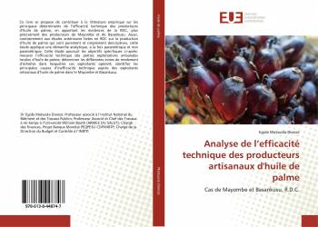 Analyse de l’efficacité technique des producteurs artisanaux d'huile de palme