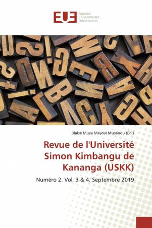 Revue de l&#039;Université Simon Kimbangu de Kananga (USKK)