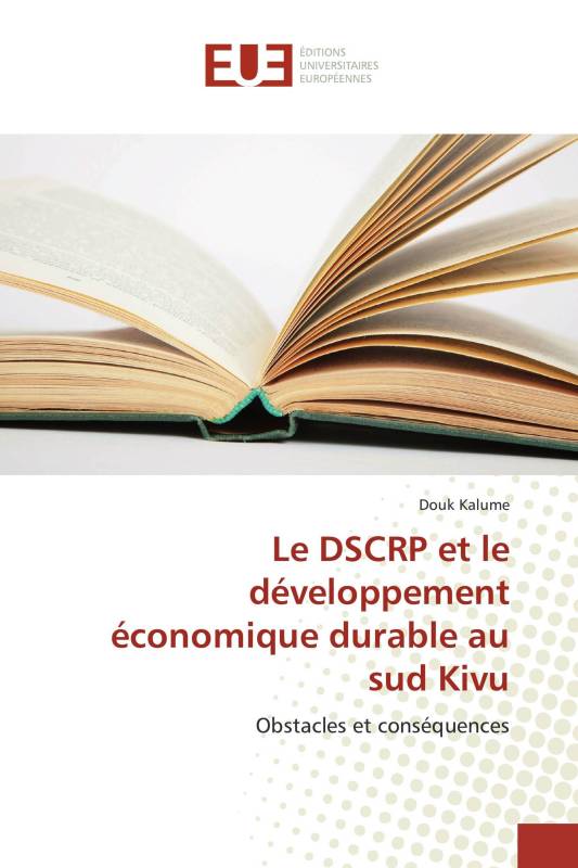 Le DSCRP et le développement économique durable au sud Kivu