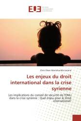 Les enjeux du droit international dans la crise syrienne