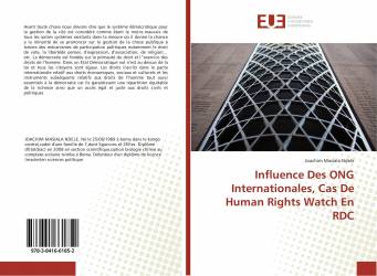 Influence Des ONG Internationales, Cas De Human Rights Watch En RDC
