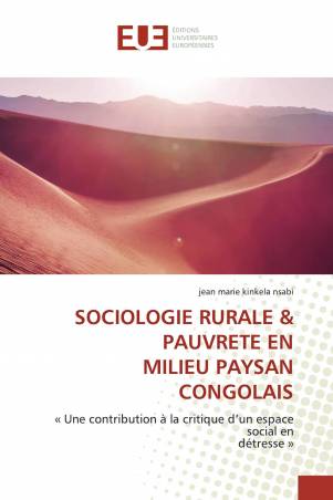SOCIOLOGIE RURALE &amp; PAUVRETE ENMILIEU PAYSAN CONGOLAIS