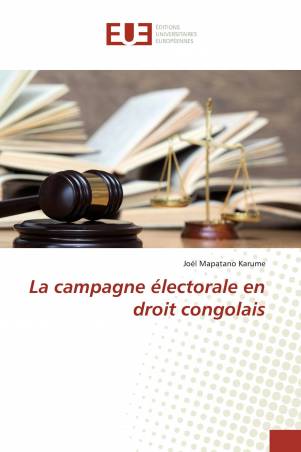 La campagne électorale en droit congolais