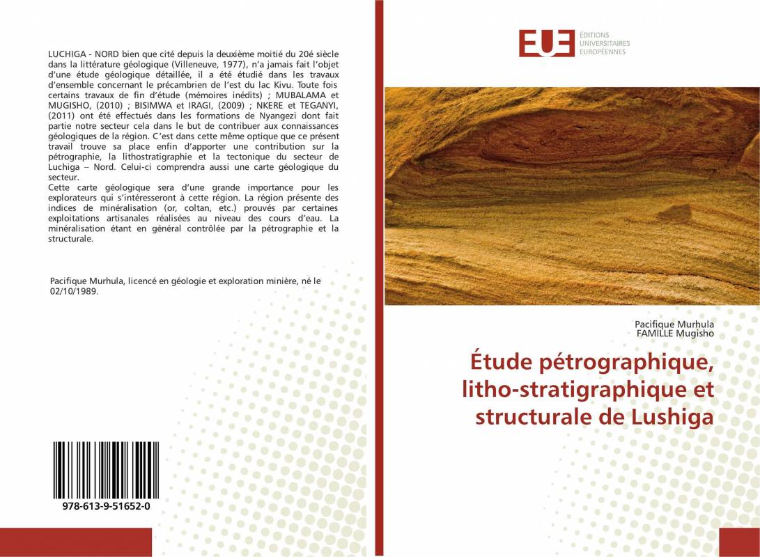 Étude pétrographique, litho-stratigraphique et structurale de Lushiga