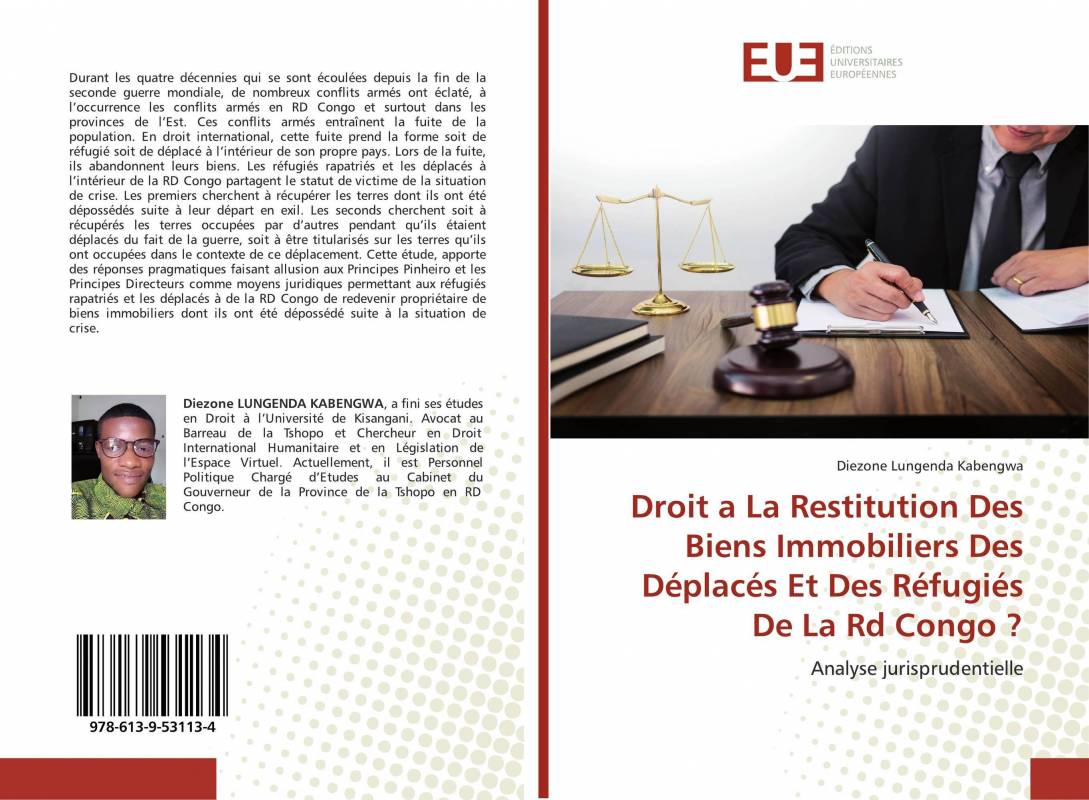 Droit a La Restitution Des Biens Immobiliers Des Déplacés Et Des Réfugiés De La Rd Congo ?