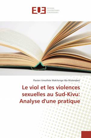 Le viol et les violences sexuelles au Sud-Kivu: Analyse d'une pratique