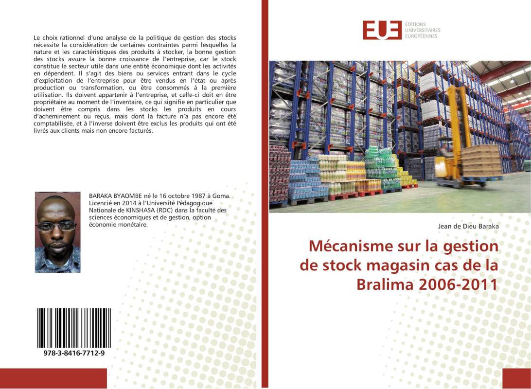 Mécanisme sur la gestion de stock magasin cas de la Bralima 2006-2011