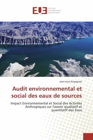 Audit environnemental et social des eaux de sources