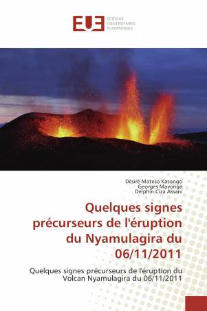 Quelques signes précurseurs de l'éruption du Nyamulagira du 06/11/2011