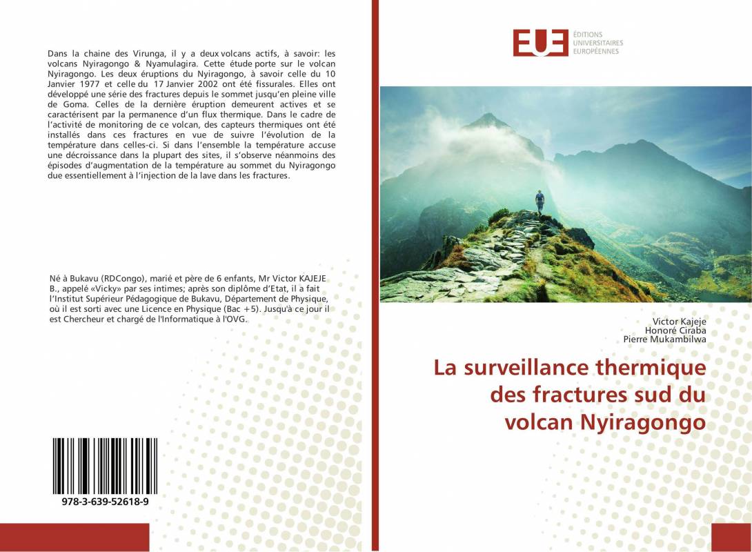 La surveillance thermique des fractures sud du volcan Nyiragongo