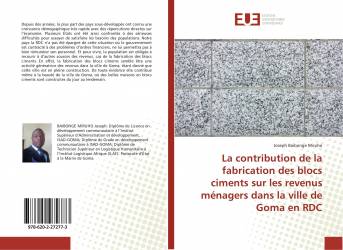 La contribution de la fabrication des blocs ciments sur les revenus ménagers dans la ville de Goma en RDC