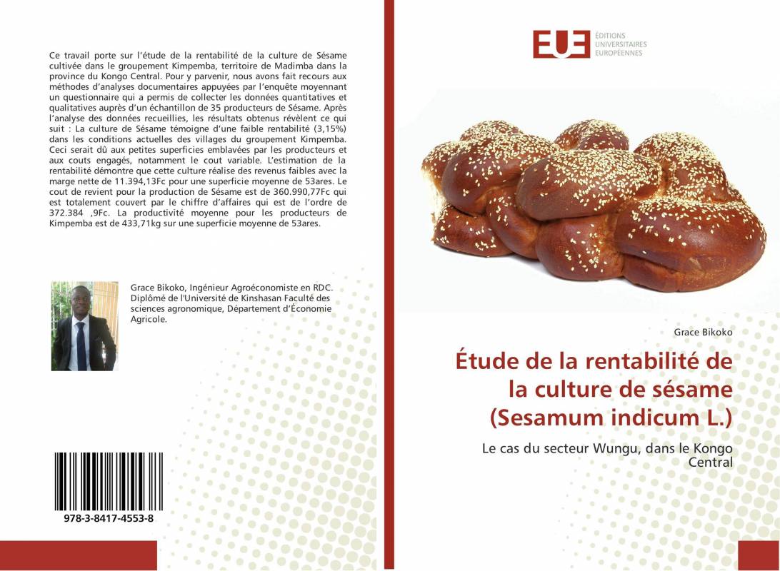 Étude de la rentabilité de la culture de sésame (Sesamum indicum L.)