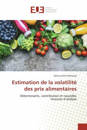 Estimation de la volatilité des prix alimentaires