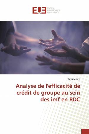 Analyse de l'efficacité de crédit de groupe au sein des imf en RDC