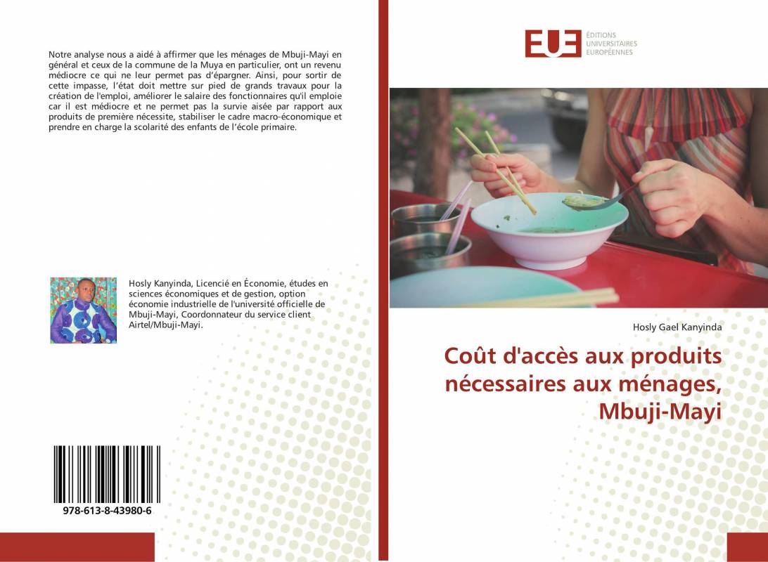 Coût d'accès aux produits nécessaires aux ménages, Mbuji-Mayi