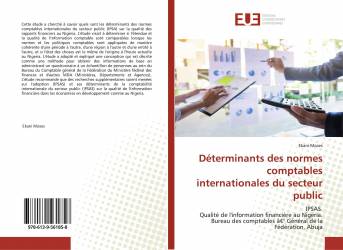 Déterminants des normes comptables internationales du secteur public