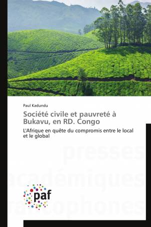 Société civile et pauvreté à Bukavu, en RD. Congo