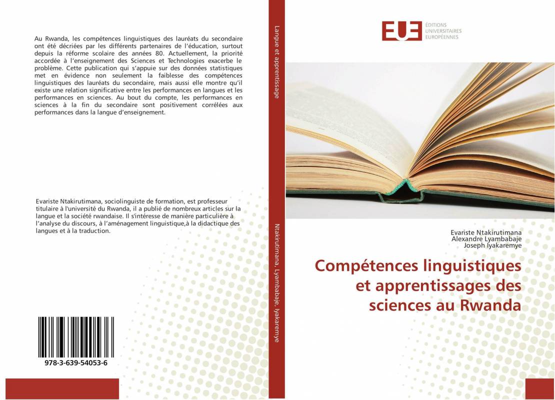 Compétences linguistiques et apprentissages des sciences au Rwanda