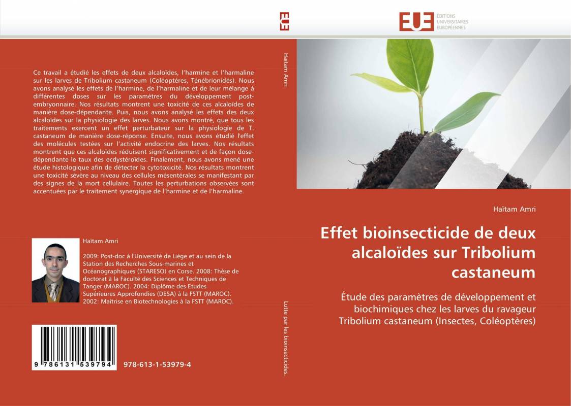 Effet bioinsecticide de deux alcaloïdes sur Tribolium castaneum