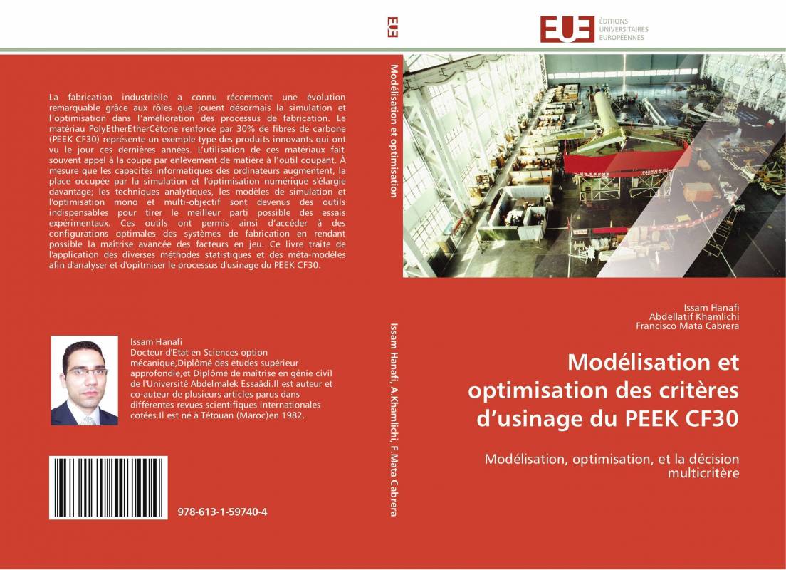 Modélisation et optimisation des critères d’usinage du PEEK CF30