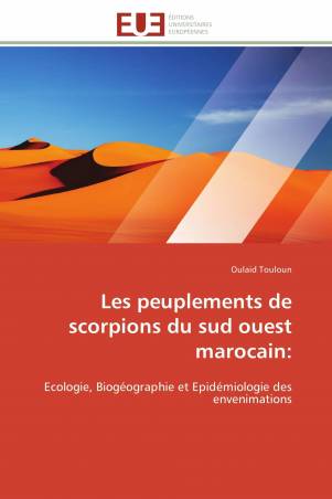 Les peuplements de scorpions du sud ouest marocain: