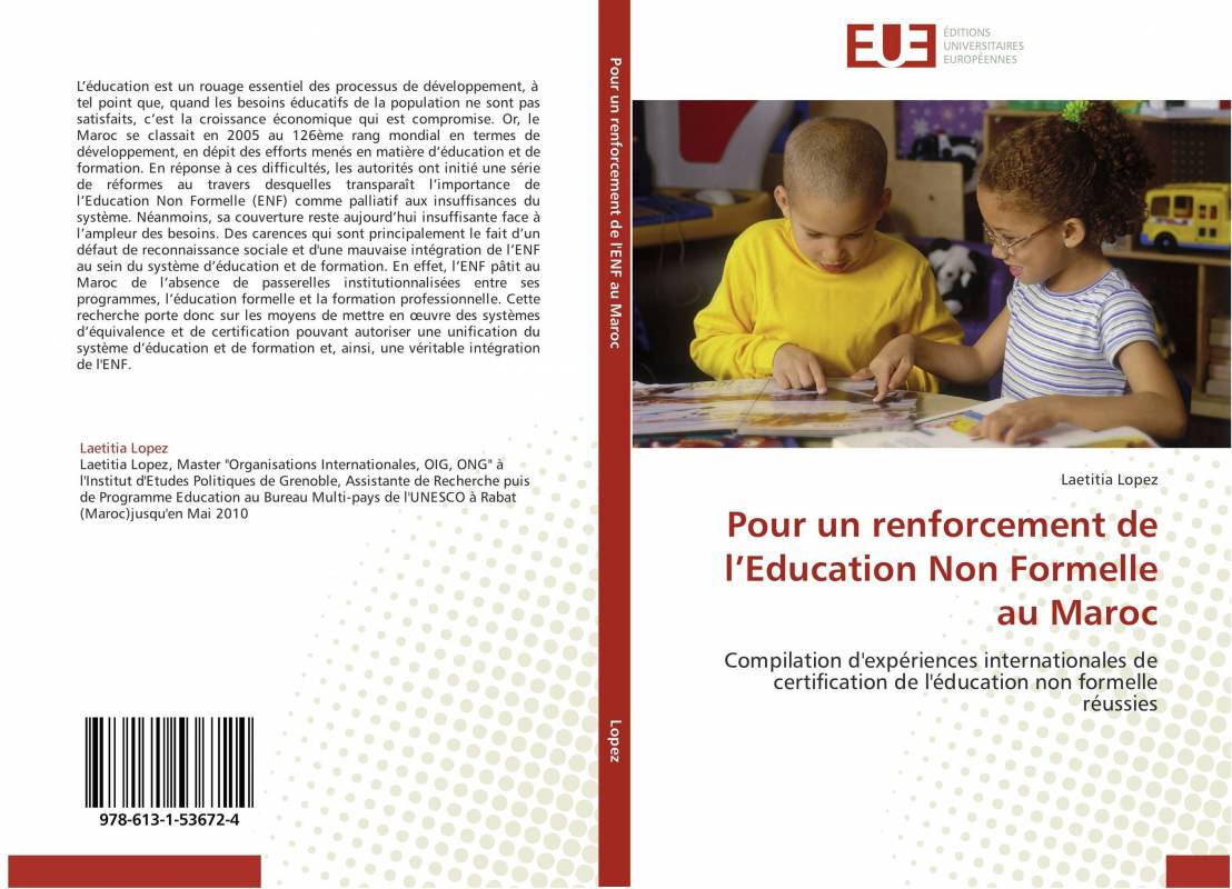 Pour un renforcement de l’Education Non Formelle au Maroc