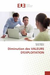 Diminution des VALEURS D'EXPLOITATION