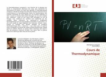 Cours de Thermodynamique