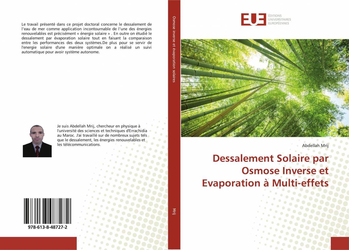 Dessalement Solaire par Osmose Inverse et Evaporation à Multi-effets