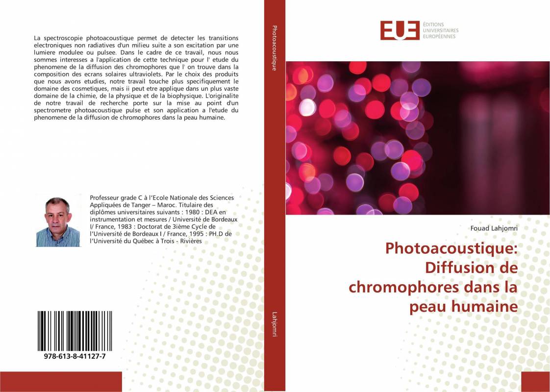 Photoacoustique: Diffusion de chromophores dans la peau humaine