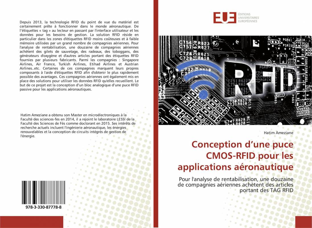 Conception d’une puce CMOS-RFID pour les applications aéronautique