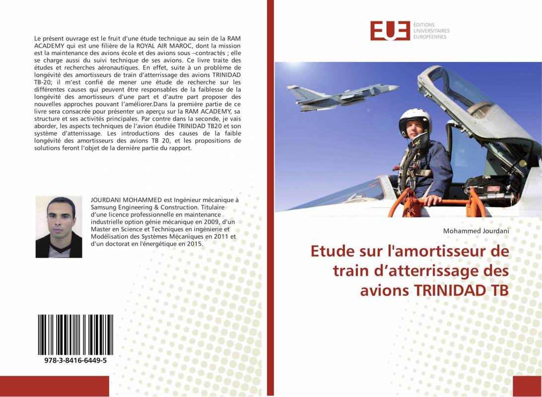 Etude sur l'amortisseur de train d’atterrissage des avions TRINIDAD TB