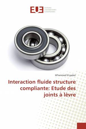 Interaction fluide structure compliante: Etude des joints à lèvre