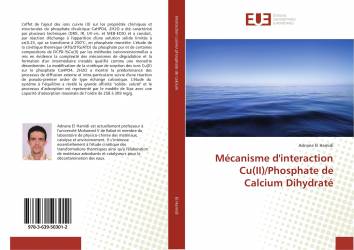 Mécanisme d'interaction Cu(II)/Phosphate de Calcium Dihydraté