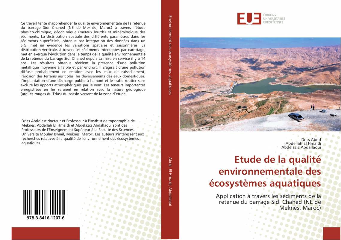 Etude de la qualité environnementale des écosystèmes aquatiques