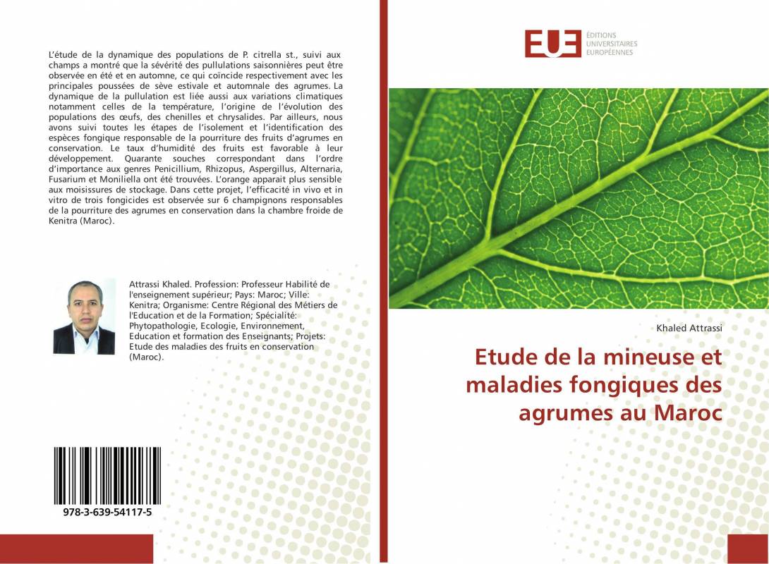 Etude de la mineuse et maladies fongiques des agrumes au Maroc