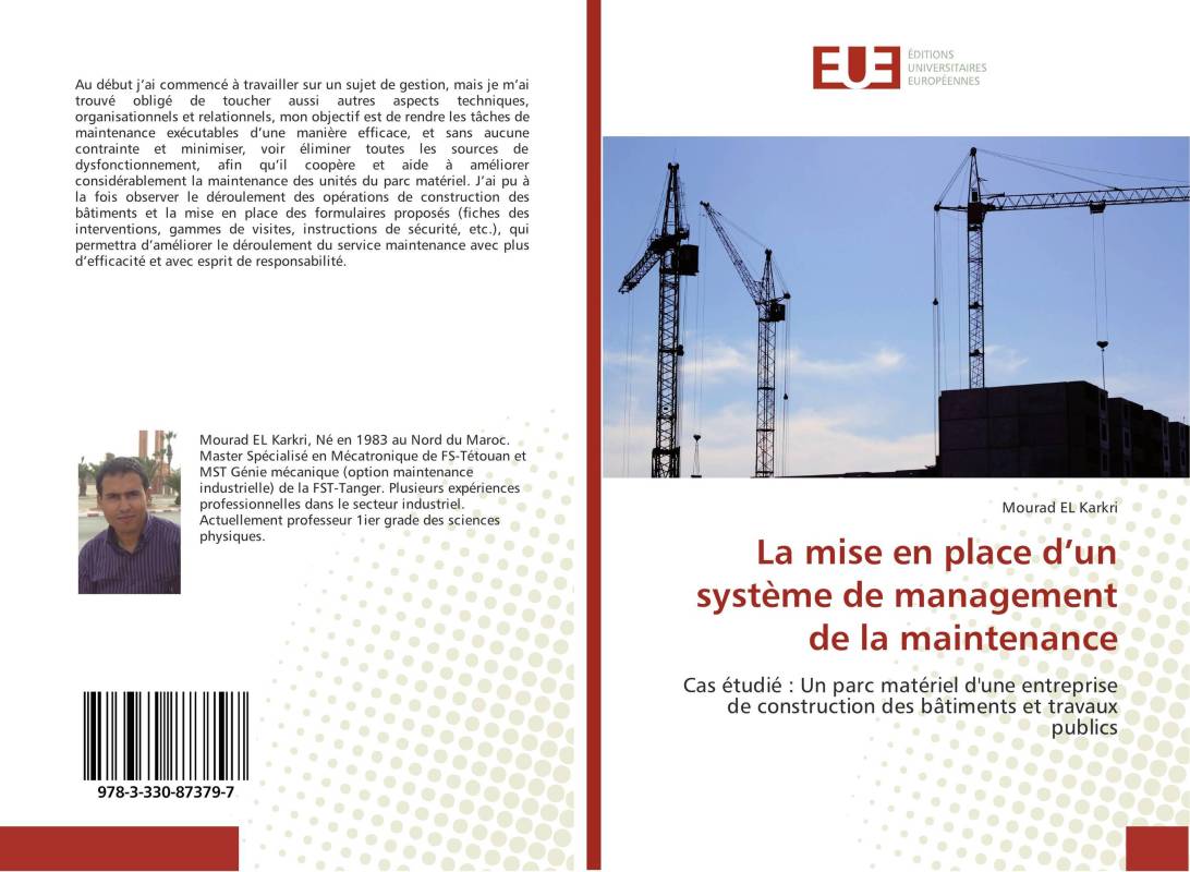 La mise en place d’un système de management de la maintenance