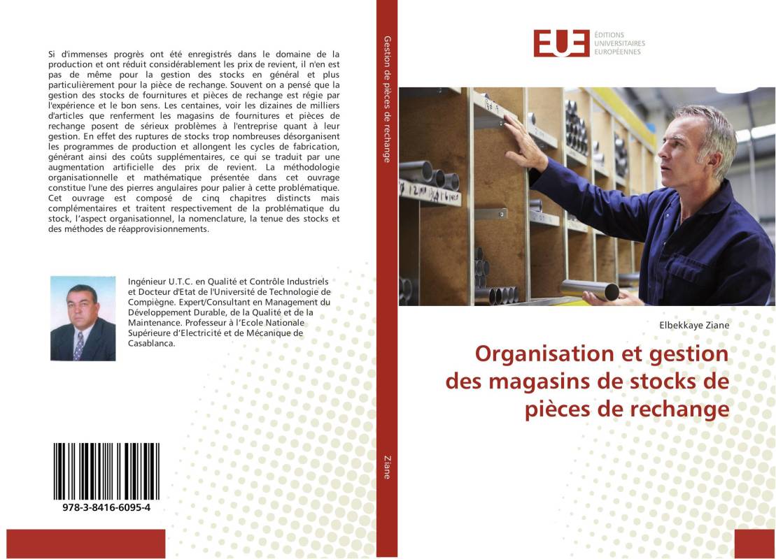 Organisation et gestion des magasins de stocks de pièces de rechange