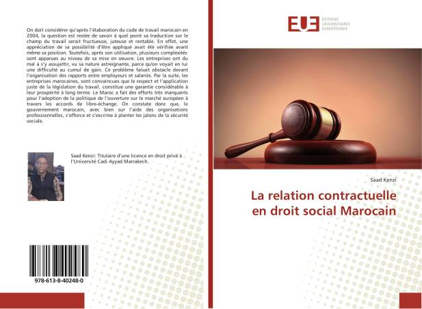 La relation contractuelle en droit social Marocain