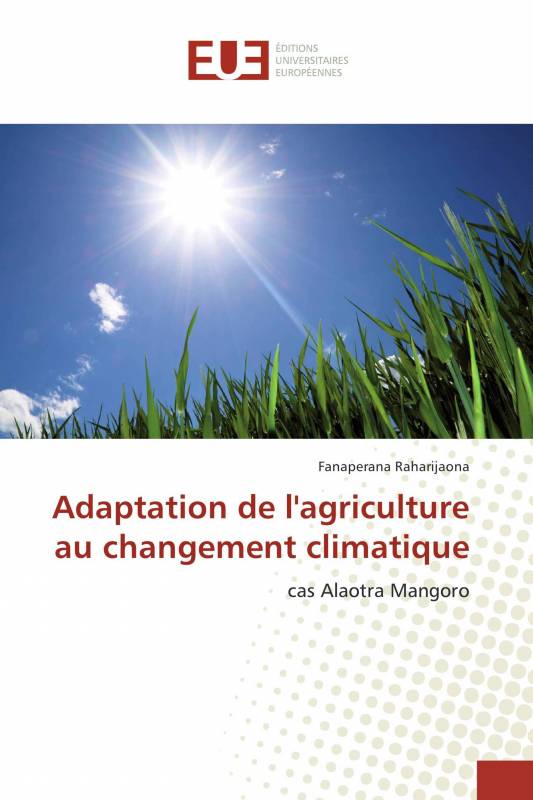 Adaptation de l'agriculture au changement climatique