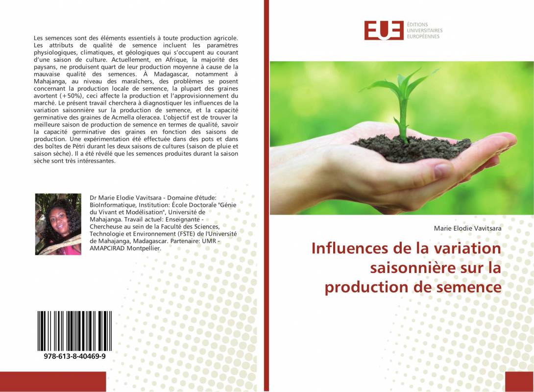 Influences de la variation saisonnière sur la production de semence