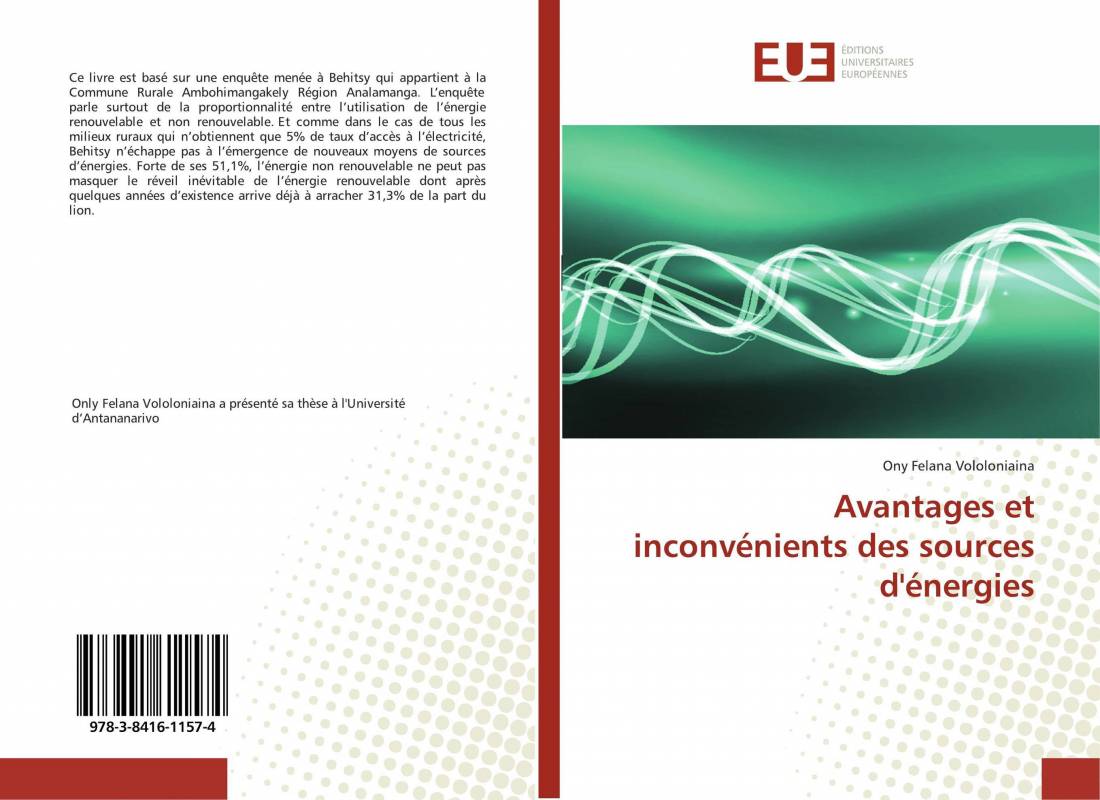 Avantages et inconvénients des sources d'énergies