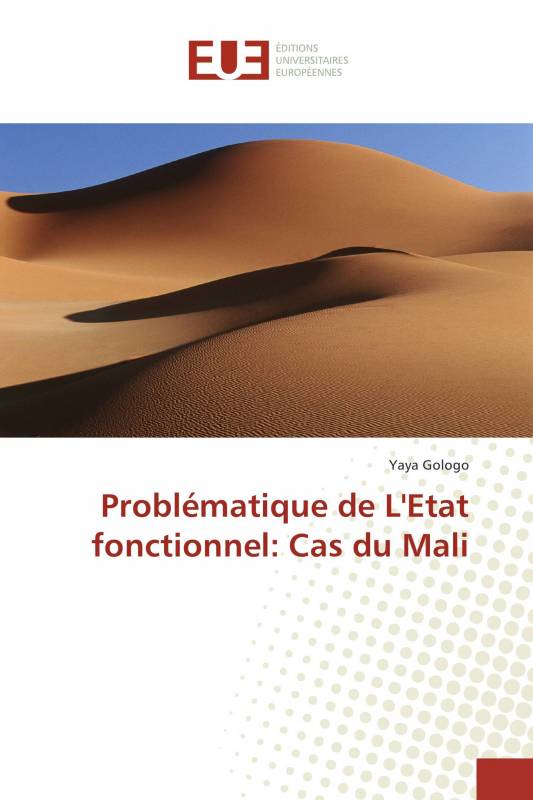 Problématique de L'Etat fonctionnel: Cas du Mali