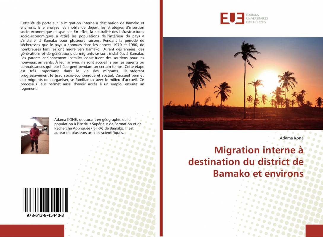 Migration interne à destination du district de Bamako et environs