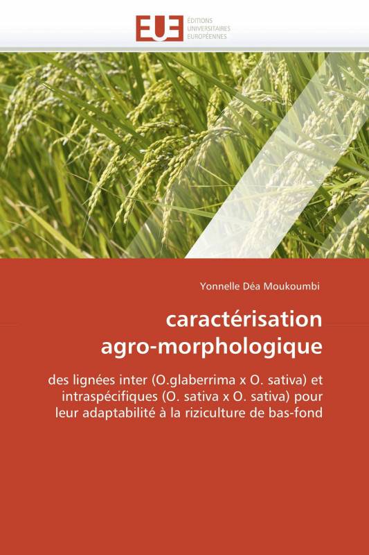 caractérisation  agro-morphologique