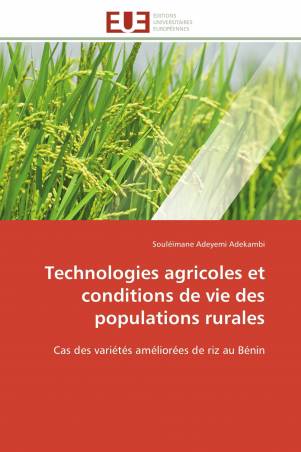 Technologies agricoles et conditions de vie des populations rurales