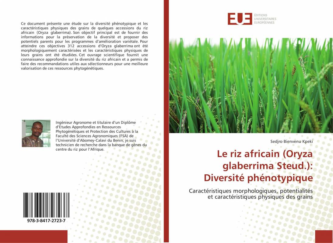 Le riz africain (Oryza glaberrima Steud.): Diversité phénotypique