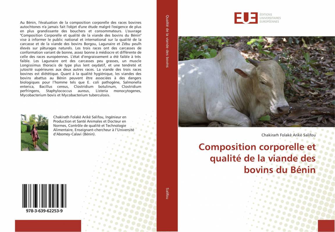 Composition corporelle et qualité de la viande des bovins du Bénin