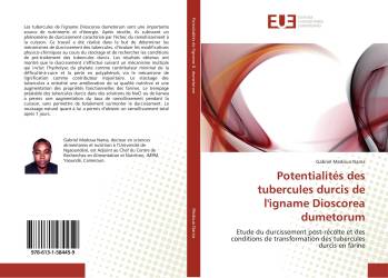 Potentialités des tubercules durcis de l'igname Dioscorea dumetorum