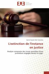 L'extinction de l'instance en justice